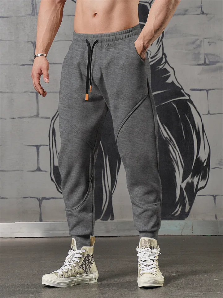 Comfort Drawstring Casual Fitness Sweatpants for Men
