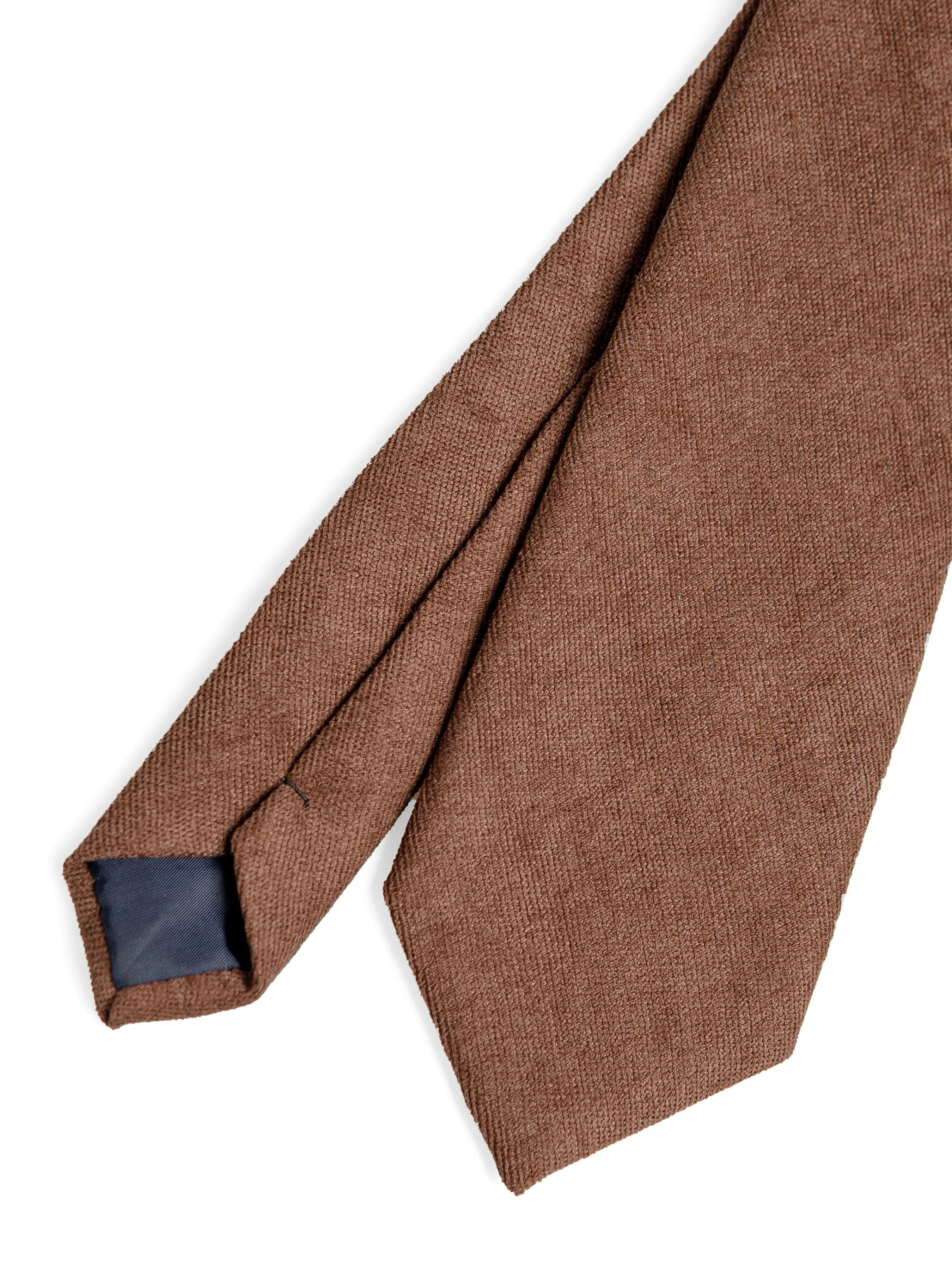Cotton Tie - Coffee Brown
