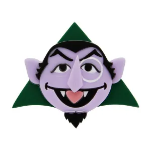 Count Von Count Brooch