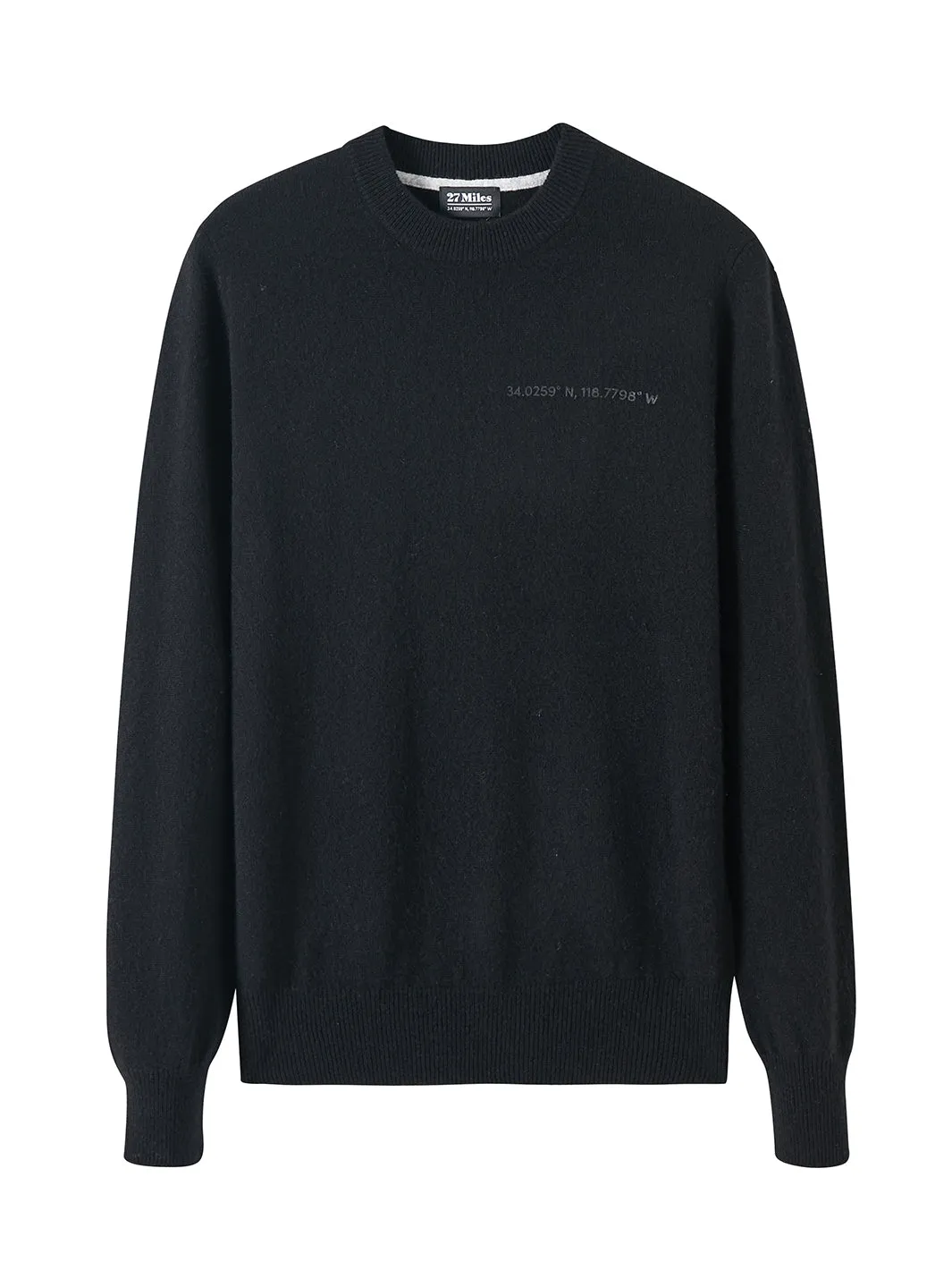 County Men's Cashmere Crewneck