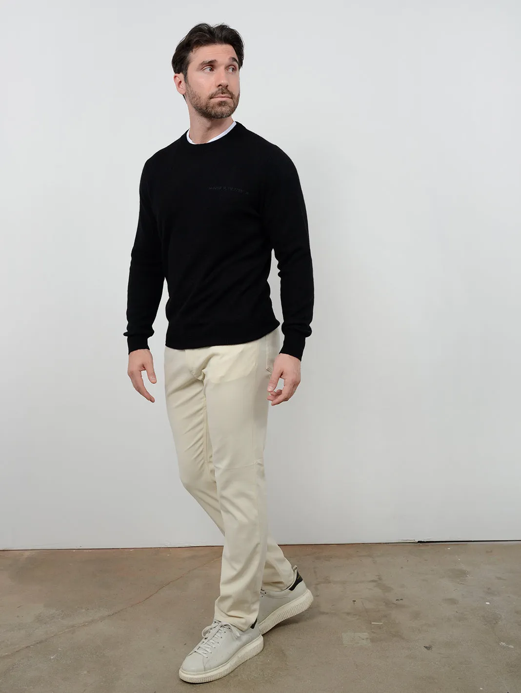 County Men's Cashmere Crewneck