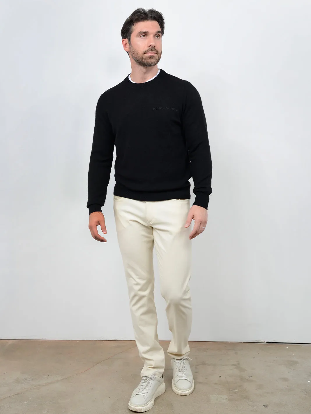 County Men's Cashmere Crewneck