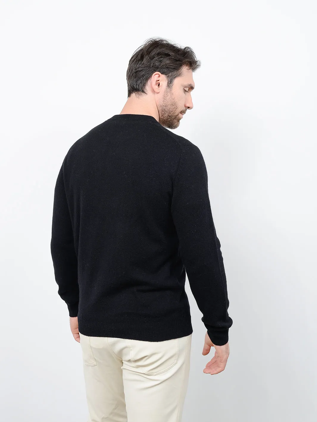 County Men's Cashmere Crewneck