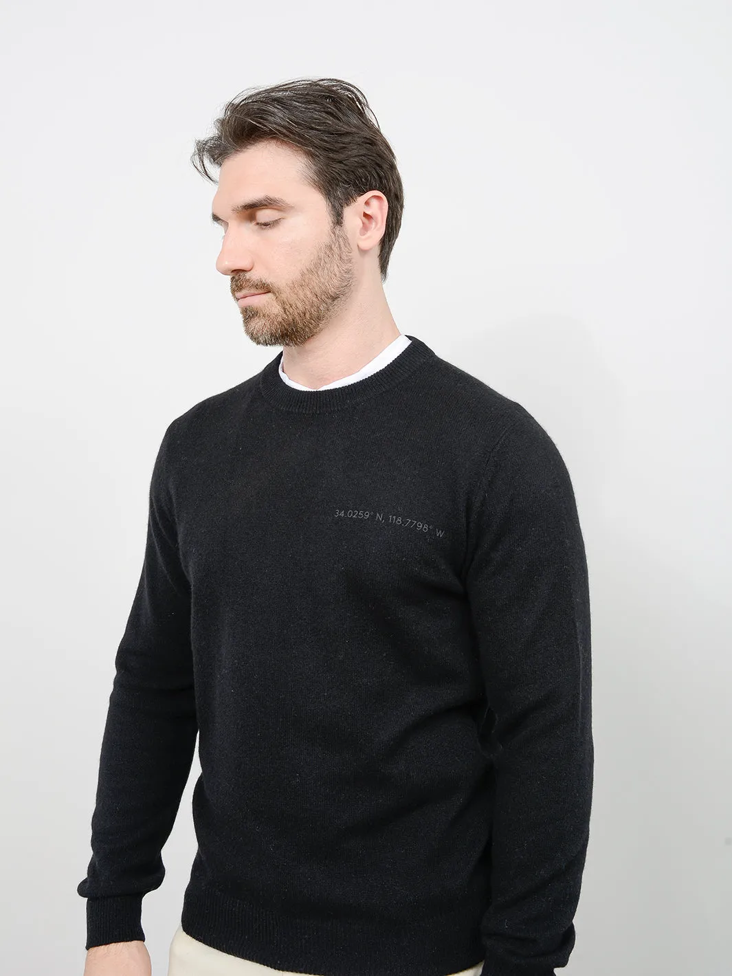 County Men's Cashmere Crewneck