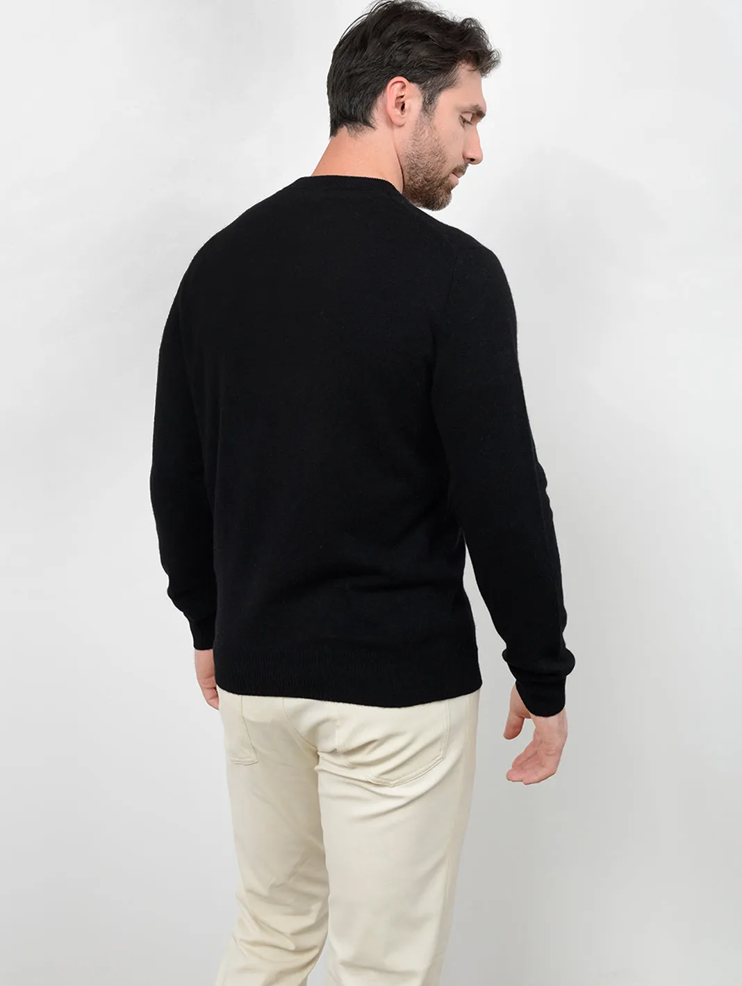 County Men's Cashmere Crewneck