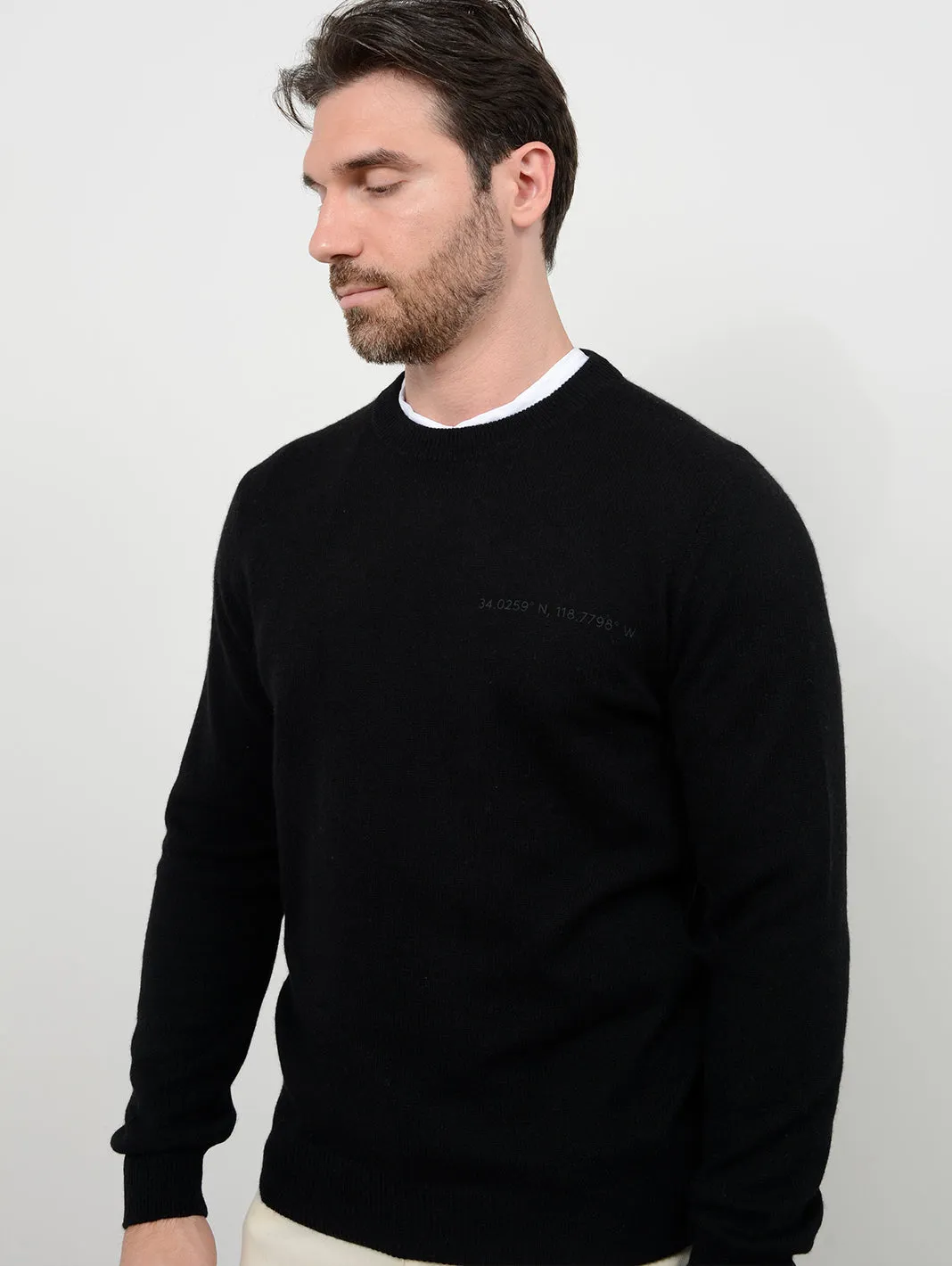 County Men's Cashmere Crewneck