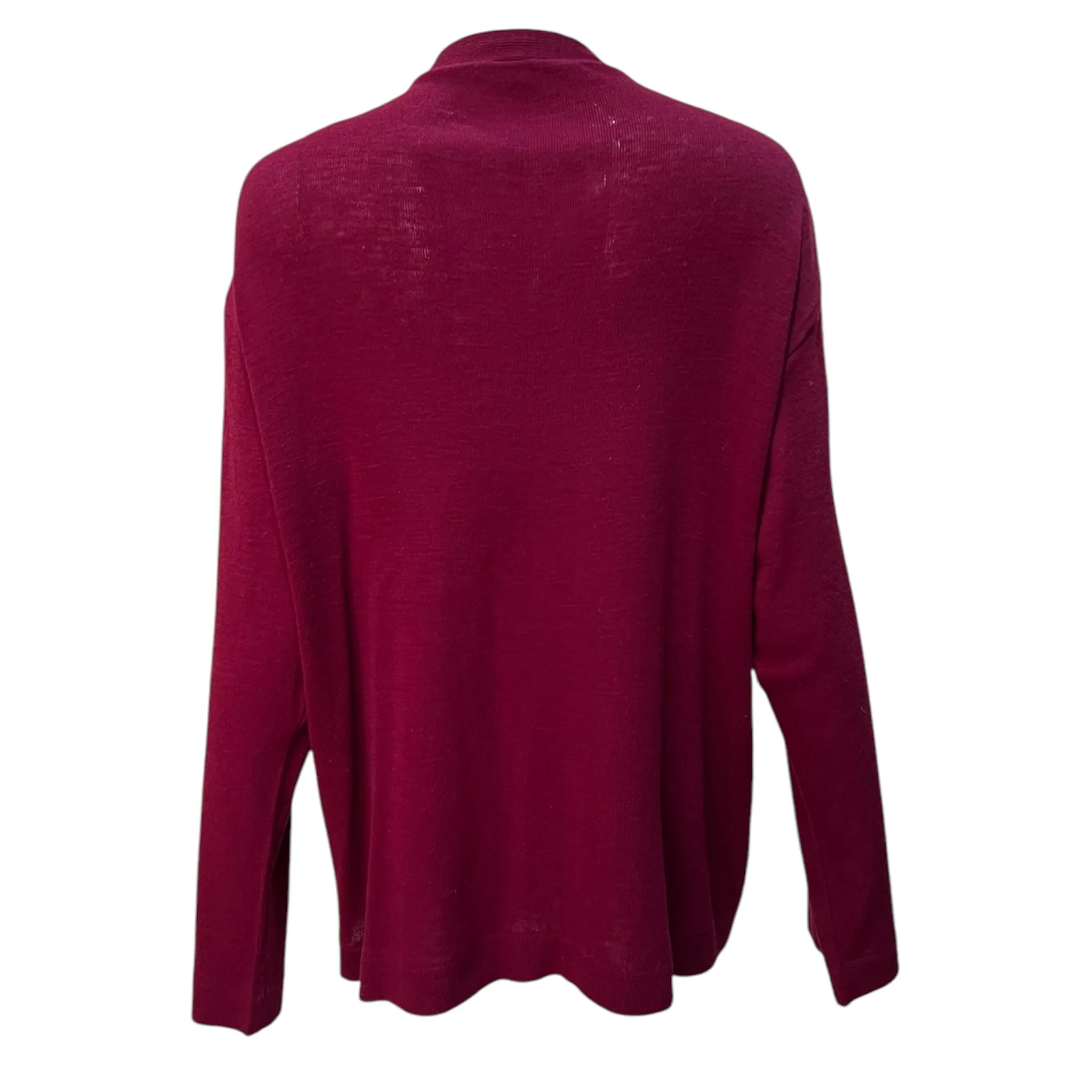 Cumberland 1950's Rare Men's Red Hunting Sweater with Suede Patches