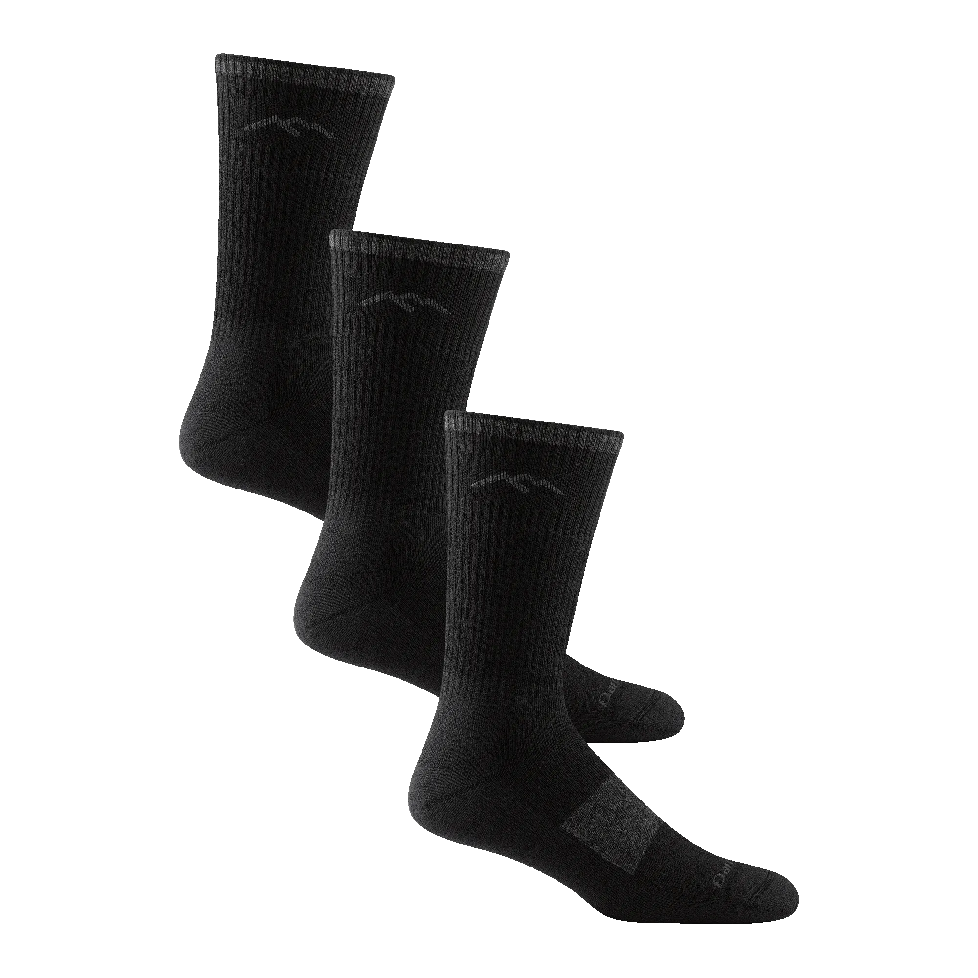 Darn Tough Mens Hiker Boot Full Cushion Midweight 3-Pack Socks