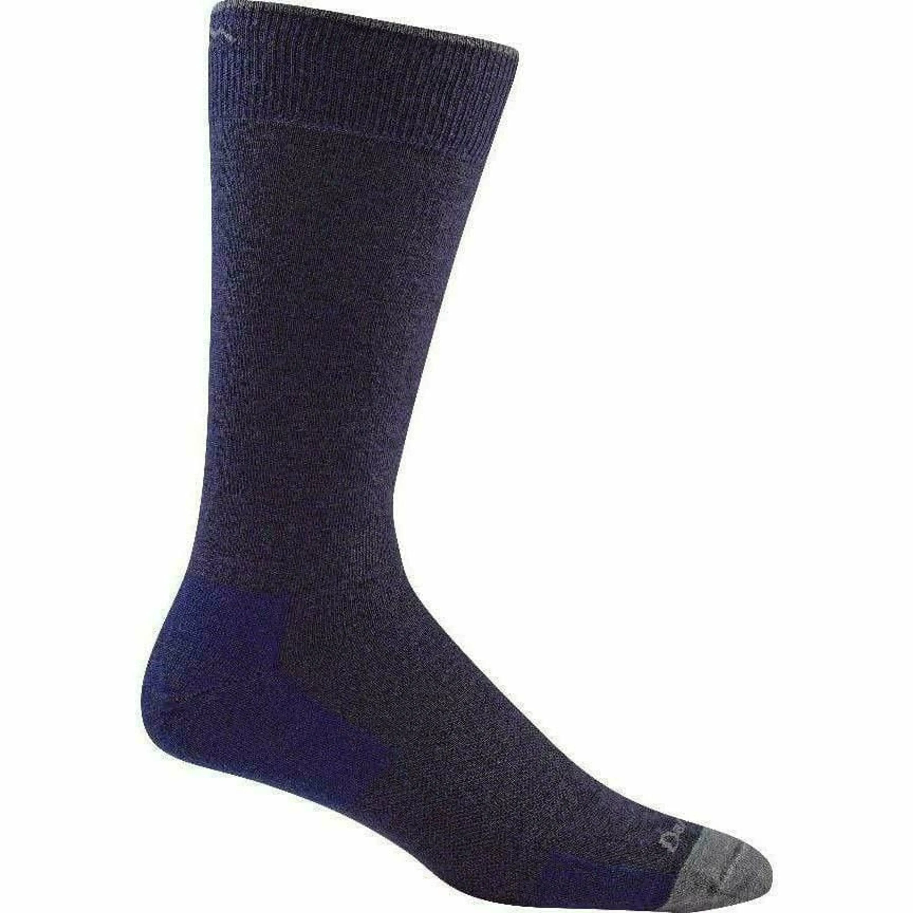Darn Tough Mens Solid Crew Lightweight Lifestyle Socks