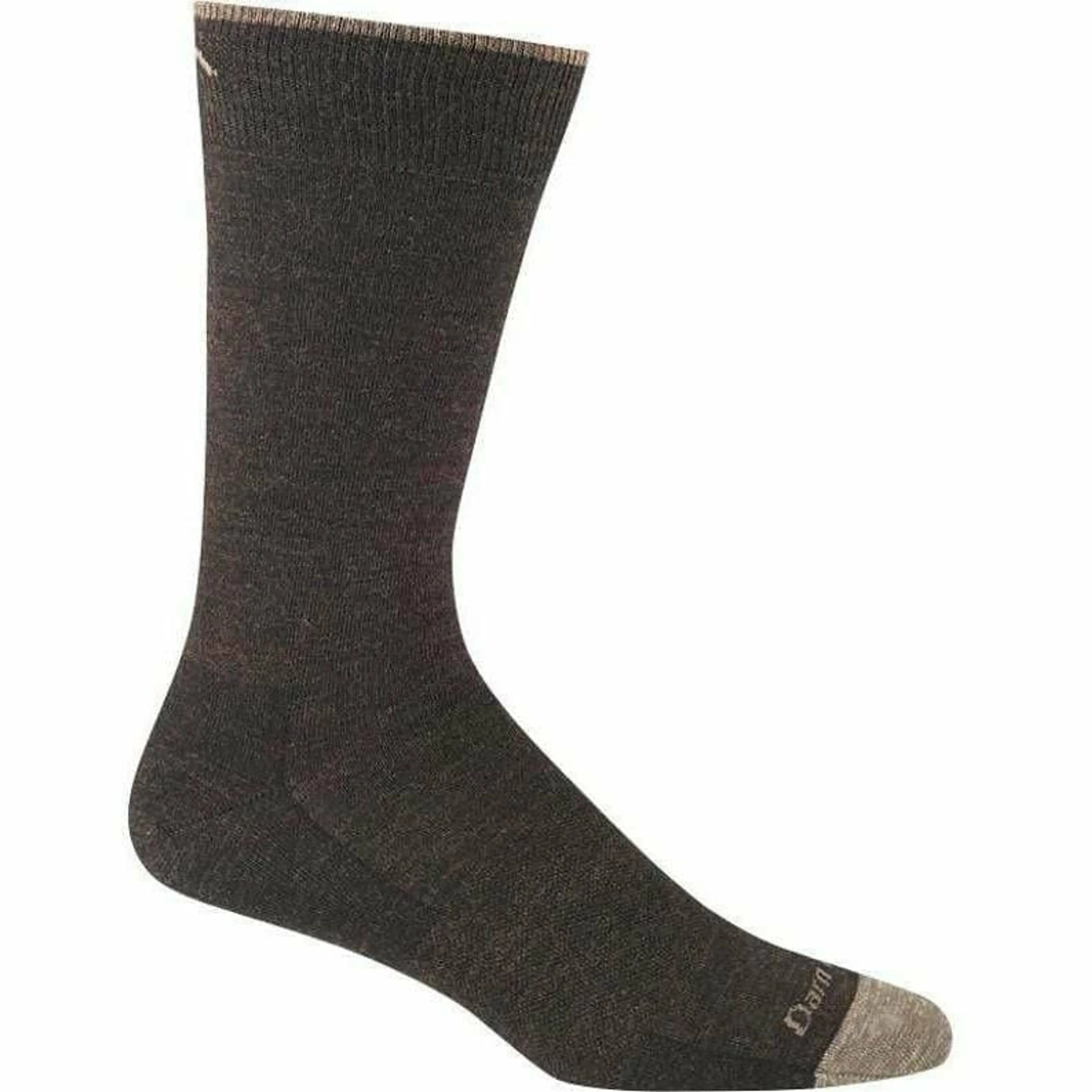 Darn Tough Mens Solid Crew Lightweight Lifestyle Socks