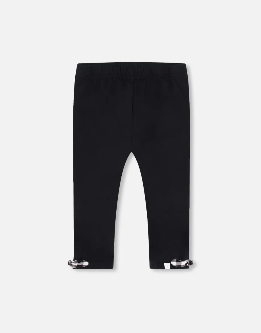 Deux Par Deux Capri Legging Black