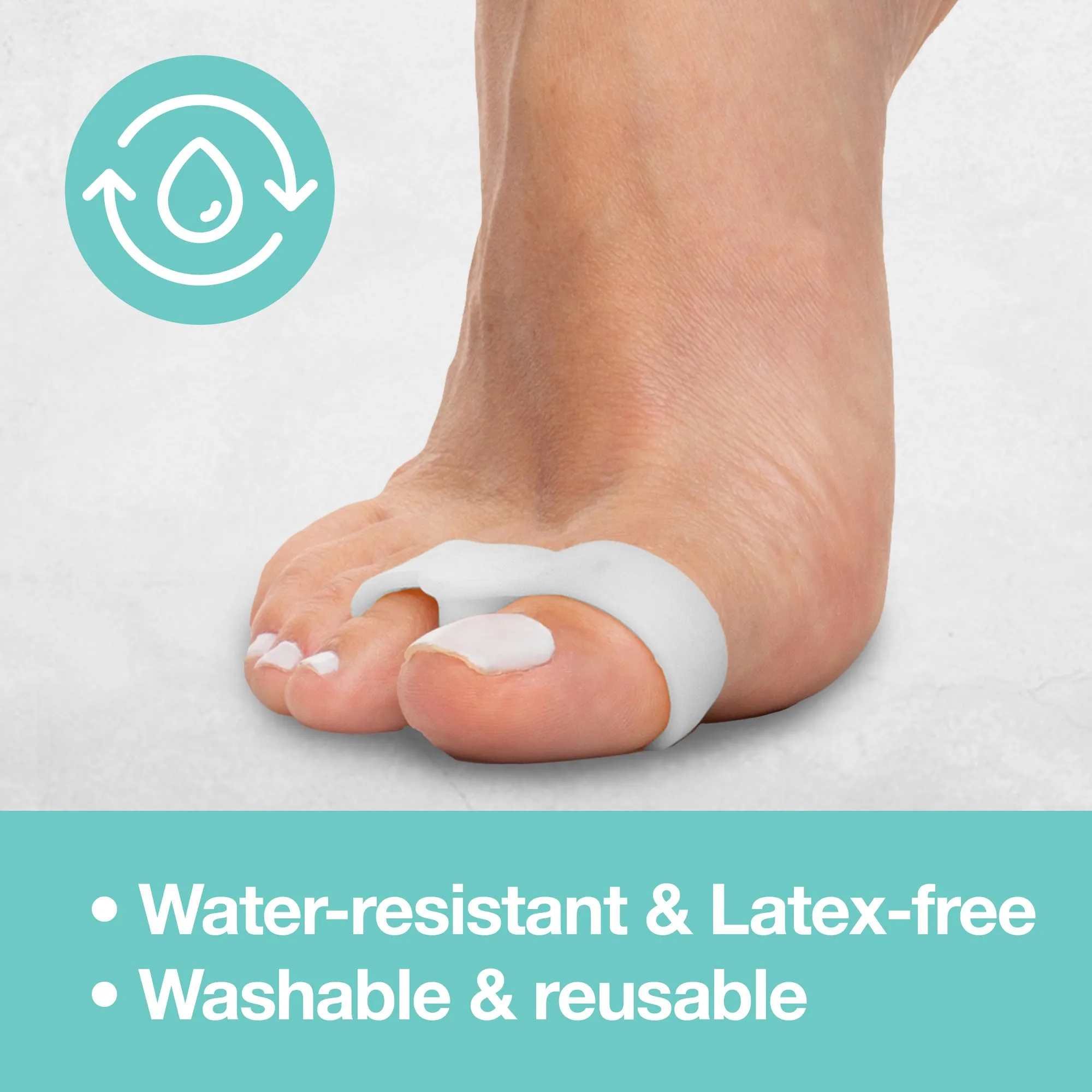 Double Loop Gel Toe Corrector for Bunions