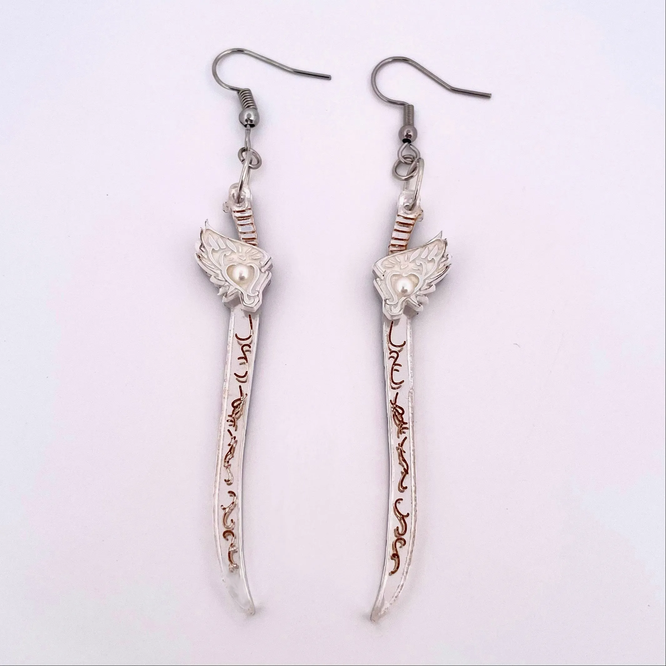 Elven sword - Earrings - Set of 2