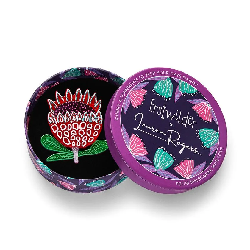 Erstwilder Prophetic Protea Brooch