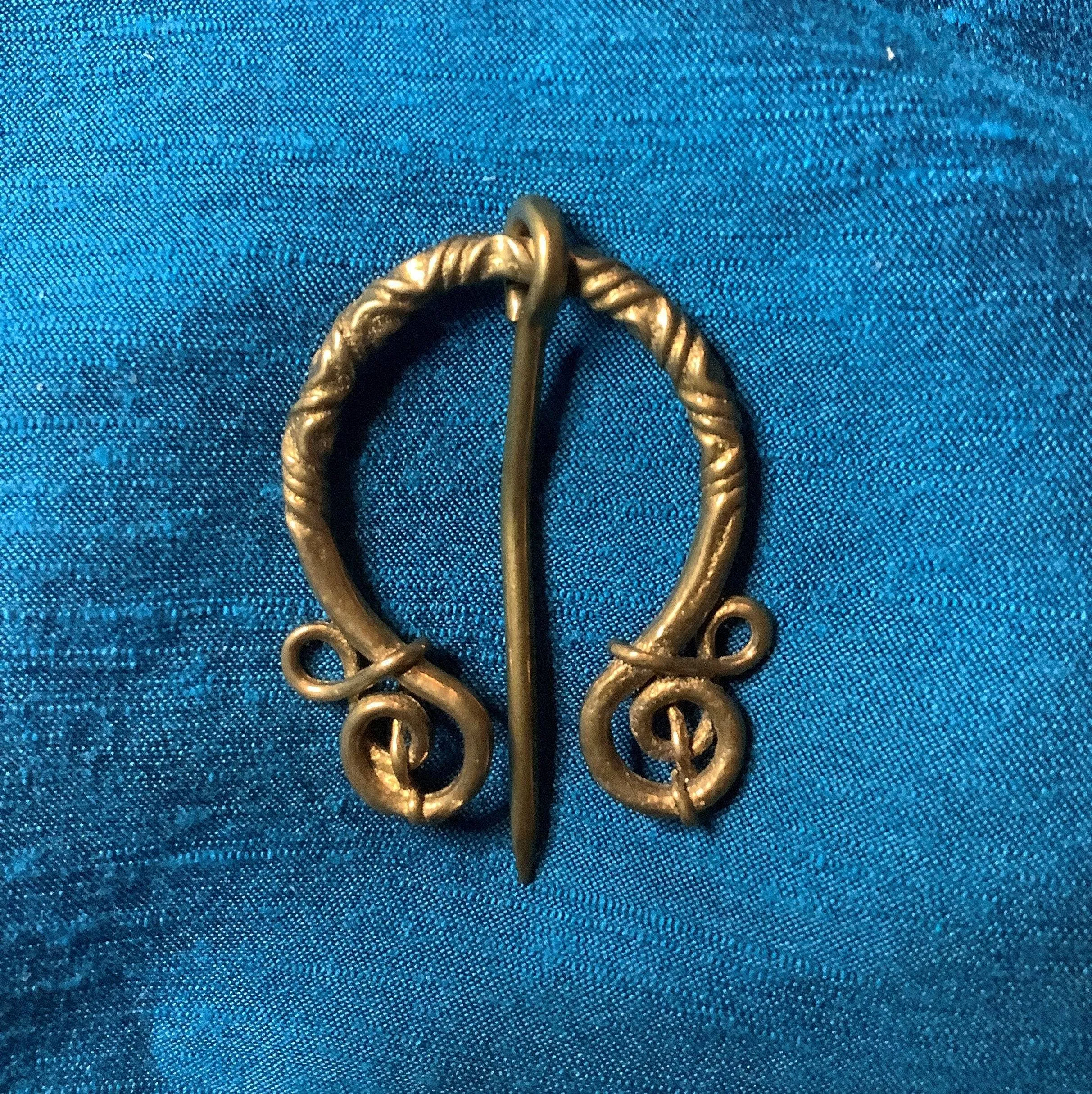 Fantastical Penannular Medieval Brooch
