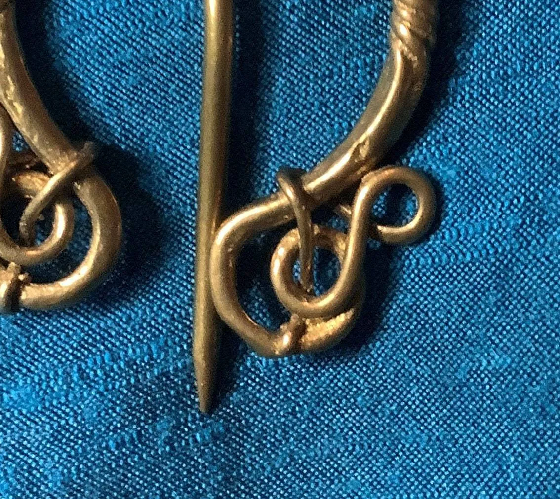 Fantastical Penannular Medieval Brooch