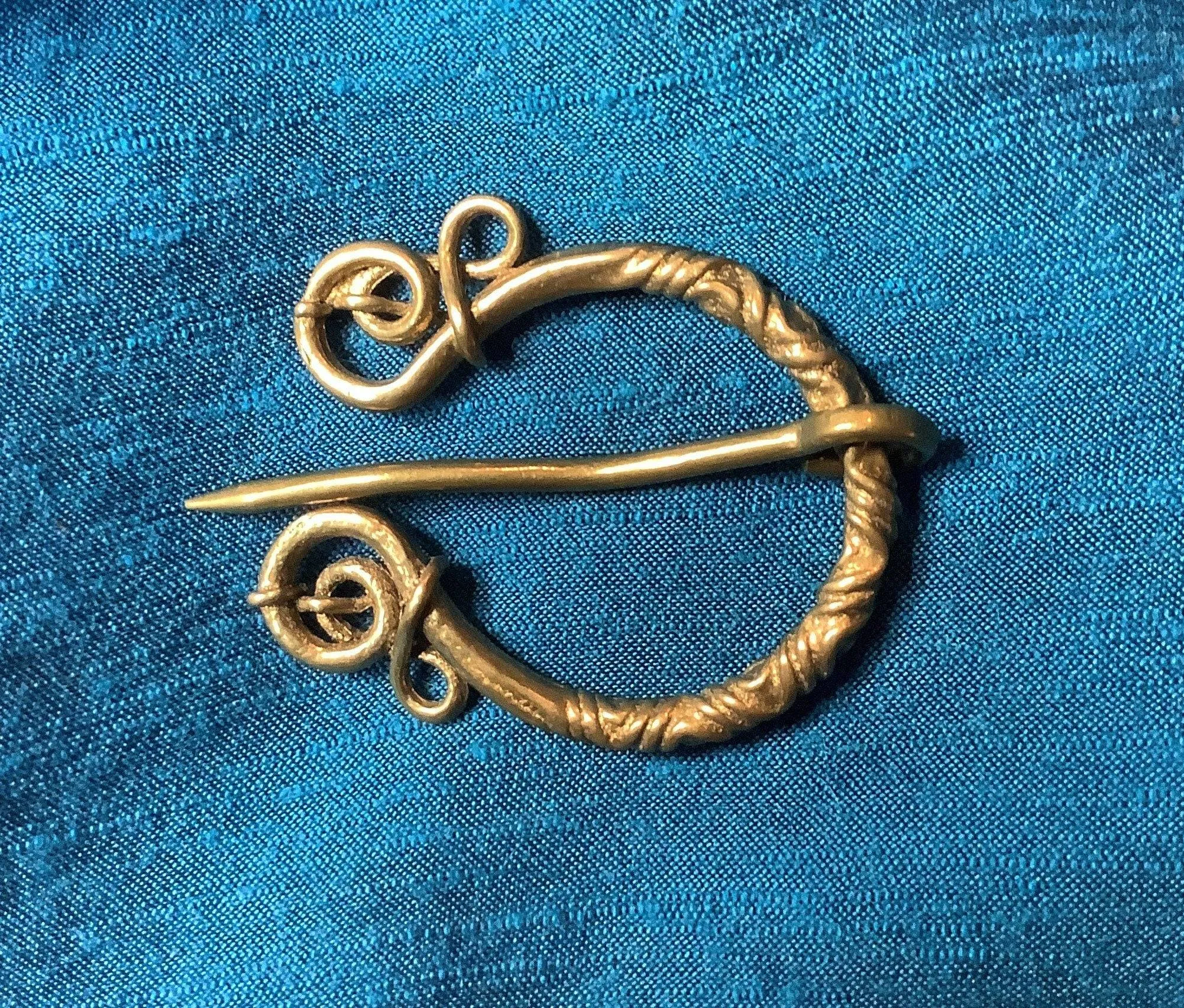 Fantastical Penannular Medieval Brooch