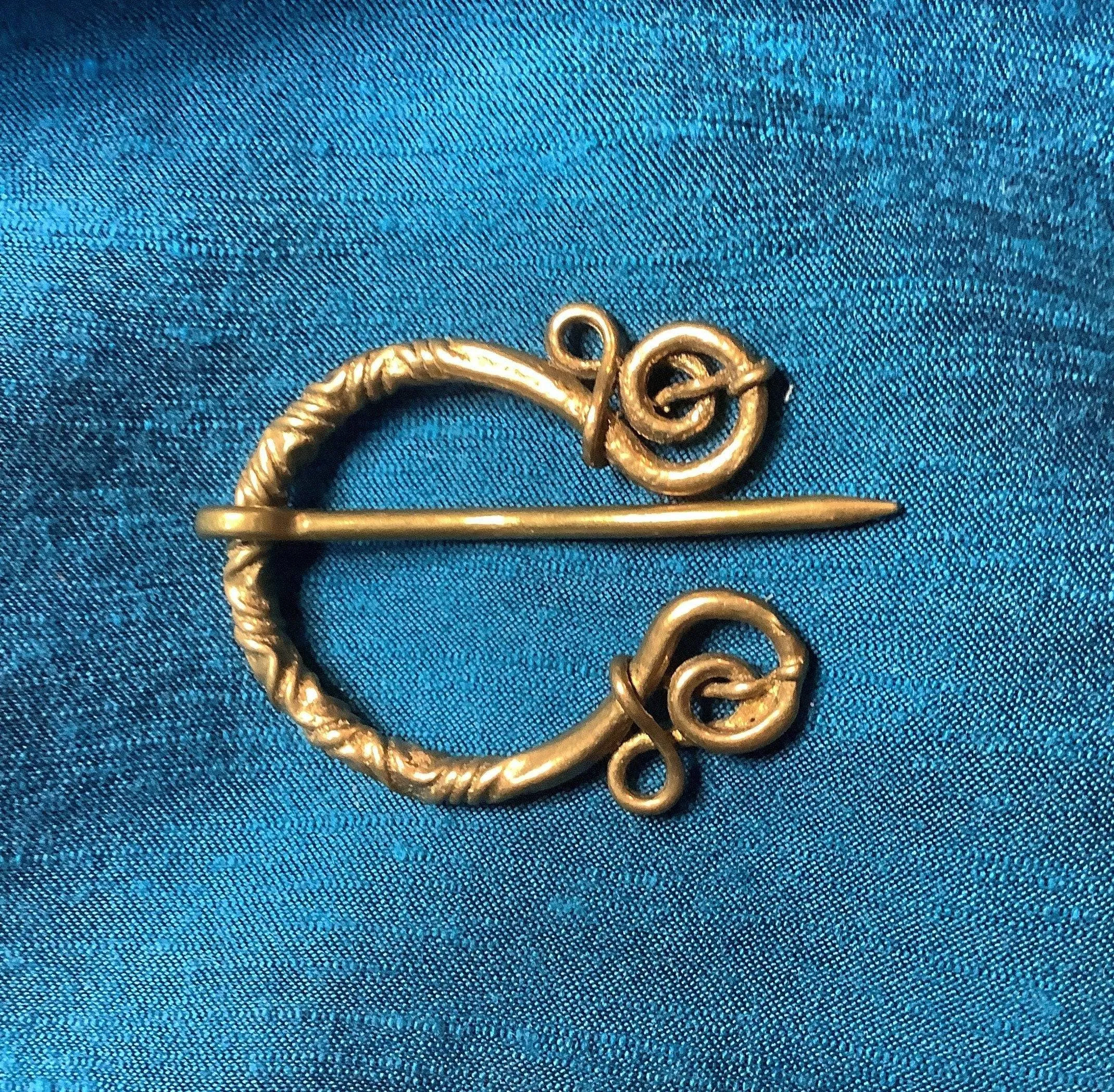 Fantastical Penannular Medieval Brooch