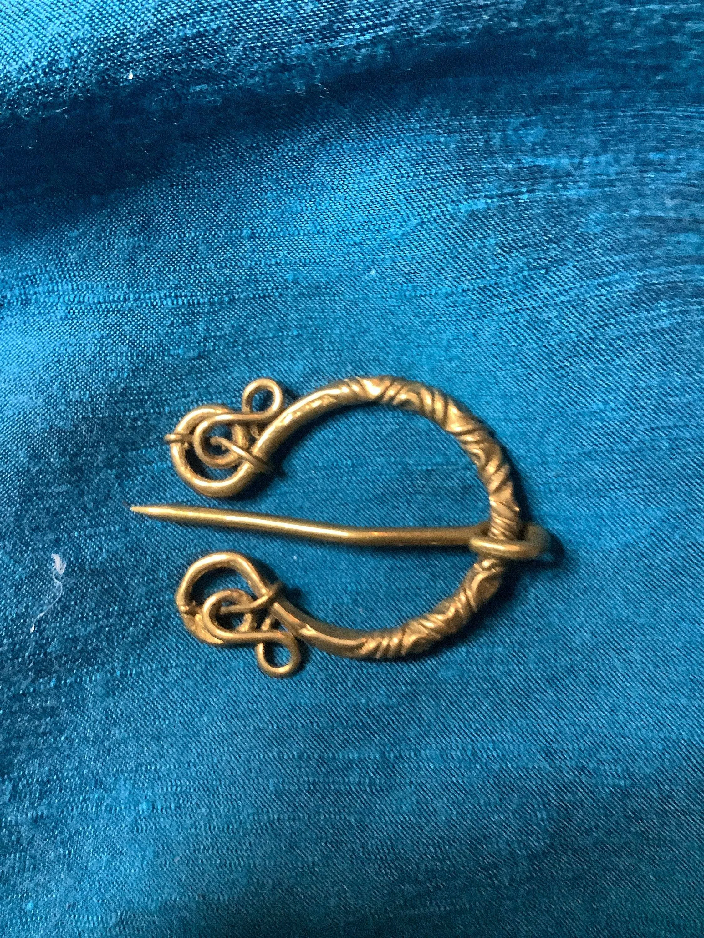 Fantastical Penannular Medieval Brooch