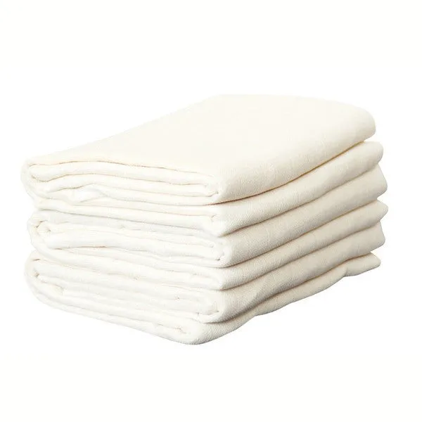 Flat Diaper/Insert Organic Muslin - 5 pack - Baby Stuff