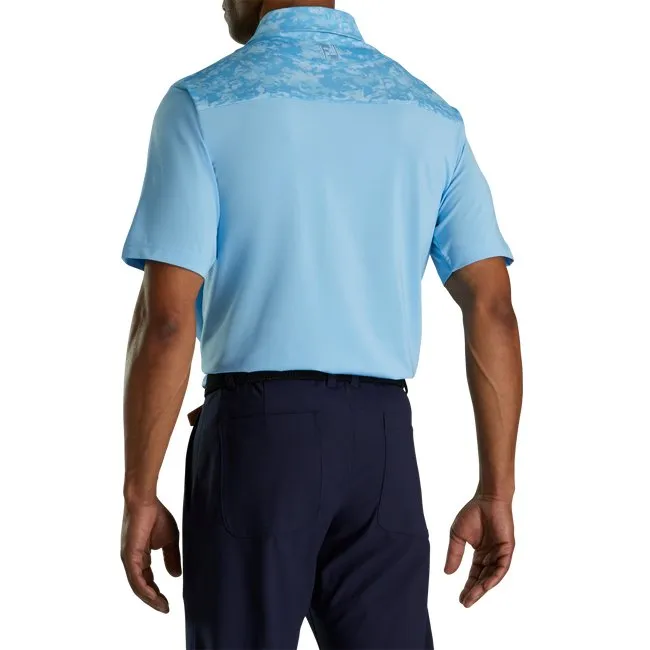 FootJoy Men's Lisle Cloud Camo Trim Self Collar