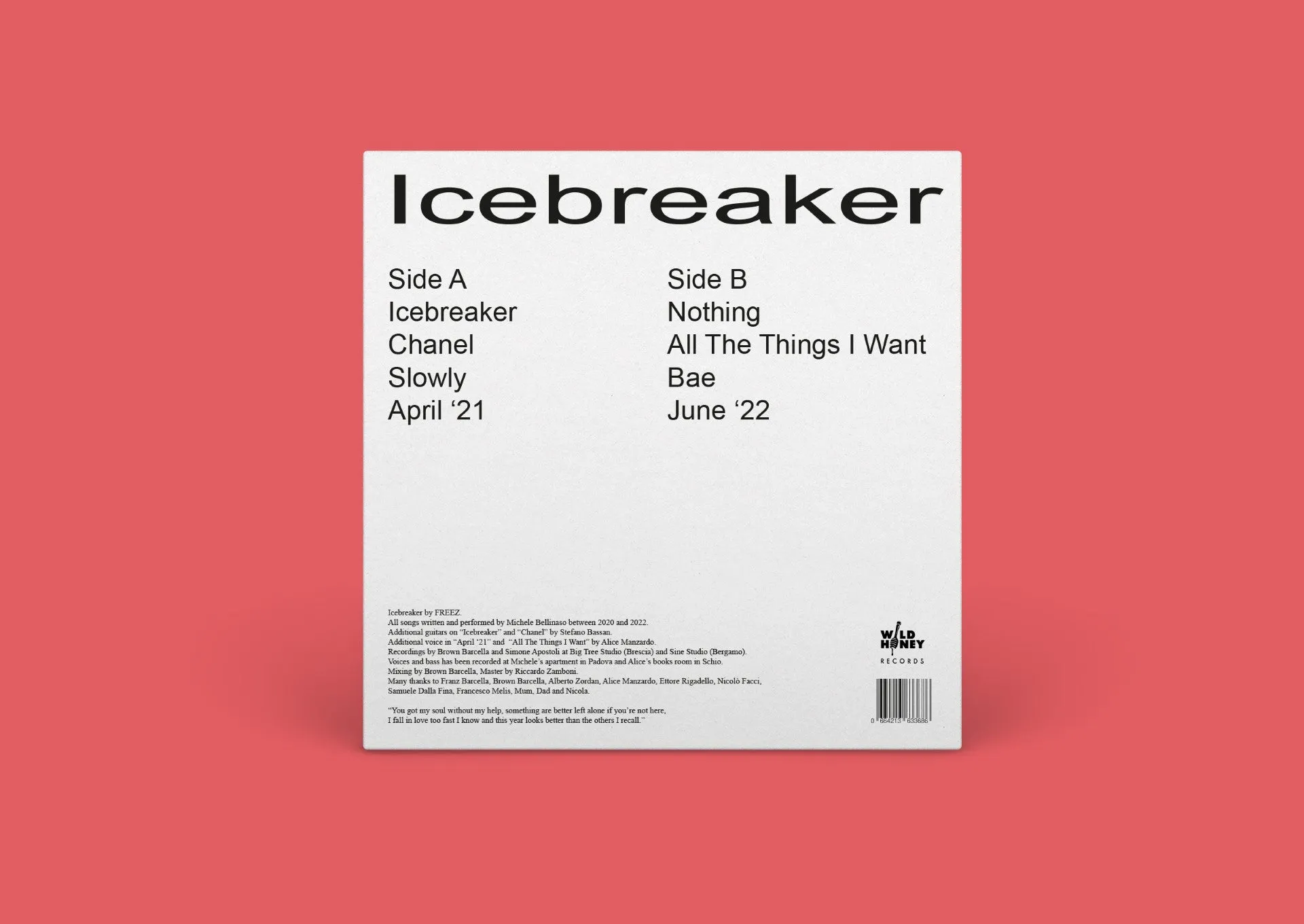 Freez – Icebreaker [IMPORT GREEN NOISE EXCLUSIVE PINK Vinyl] –  New LP
