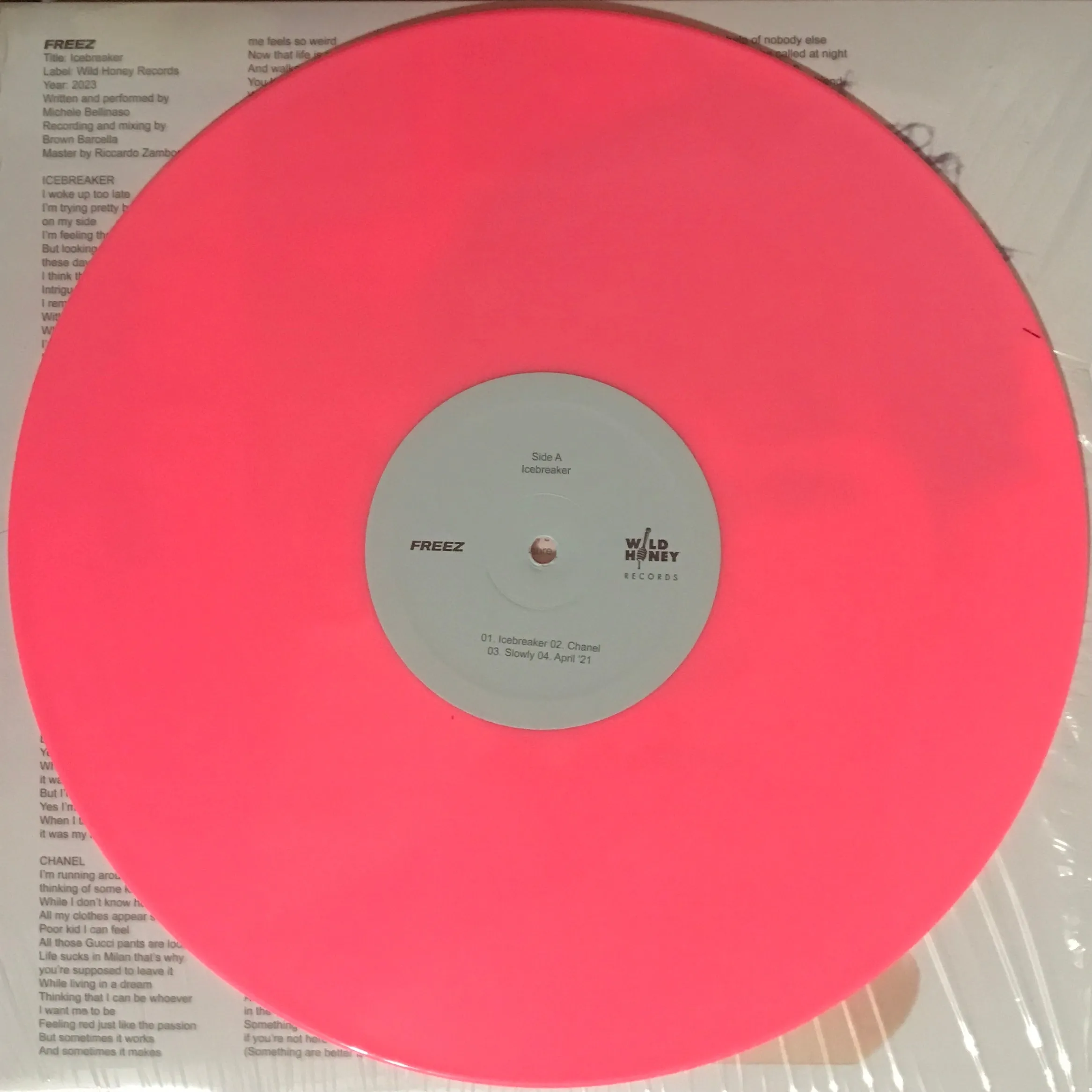 Freez – Icebreaker [IMPORT GREEN NOISE EXCLUSIVE PINK Vinyl] –  New LP