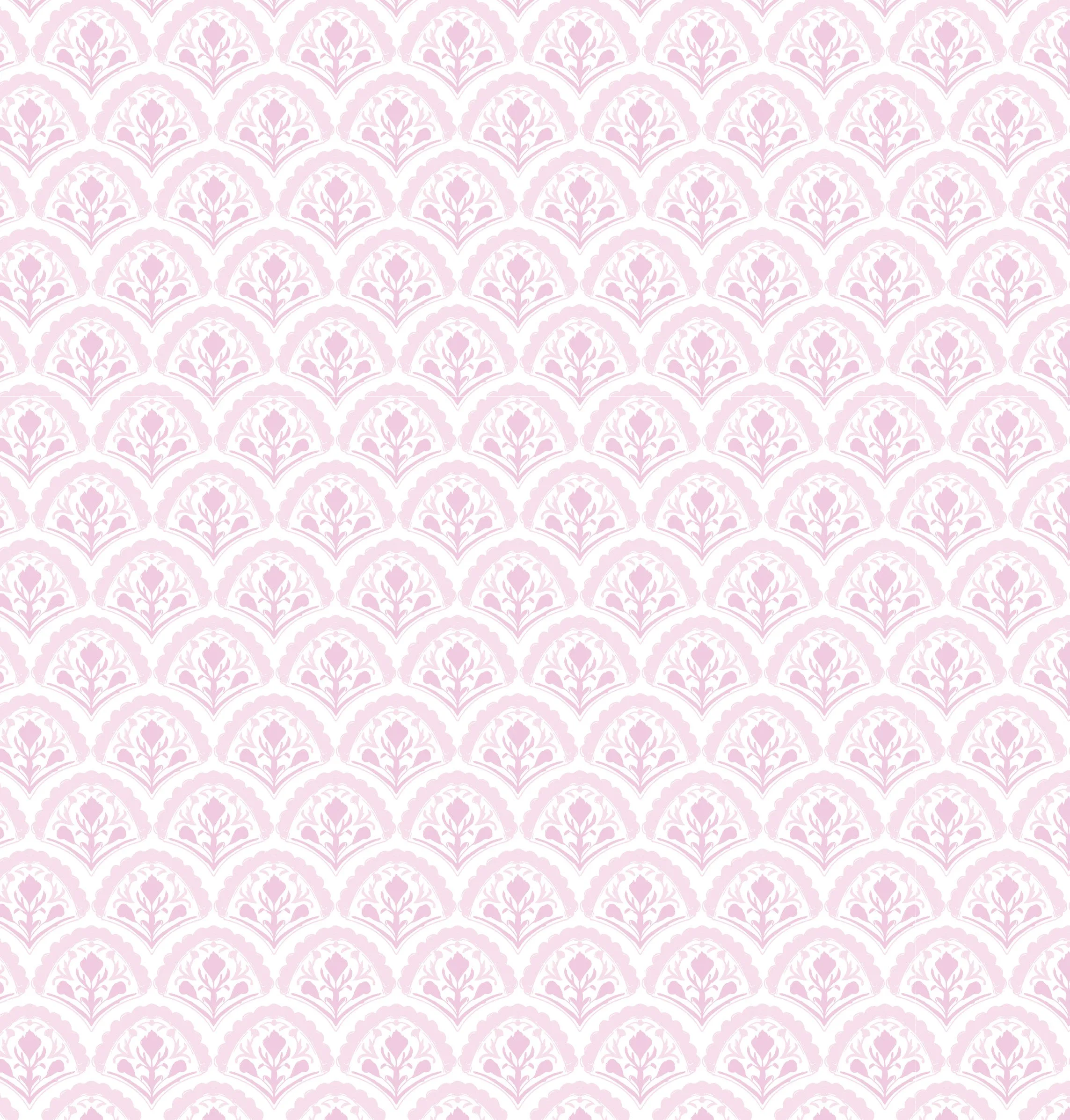 Georgia Girls' Daygown - Scalloped in Pink