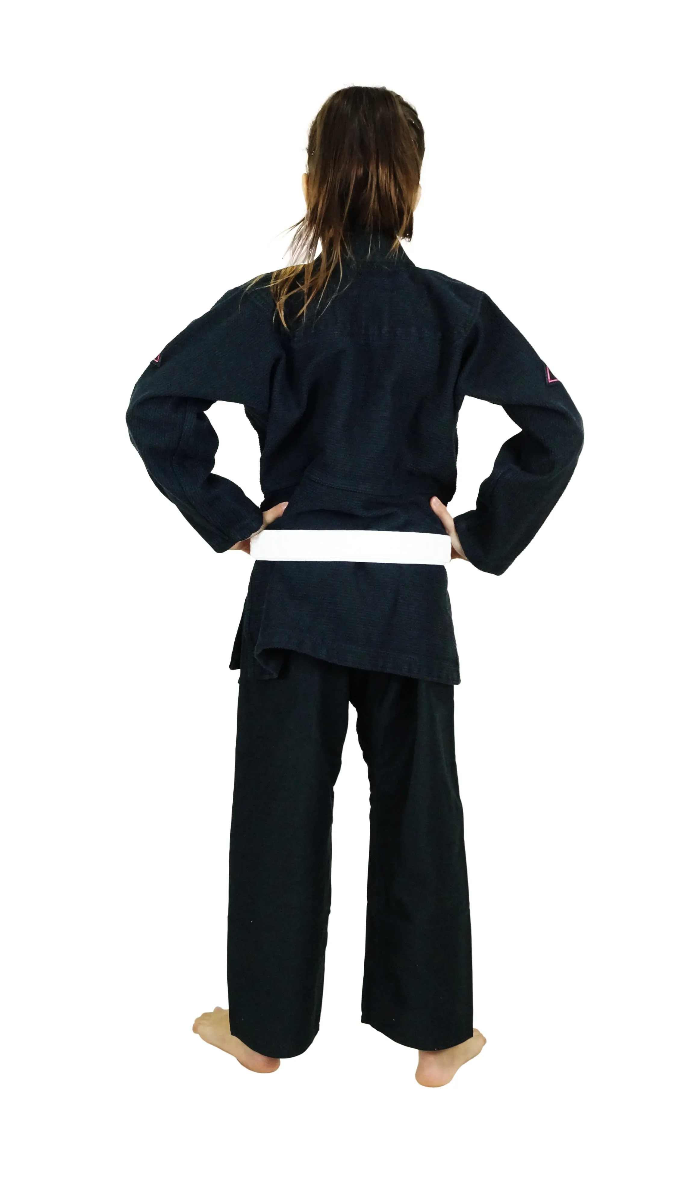GIRLS PRO EVOLUTION KIDS Jiu-Jitsu Gi (Black)