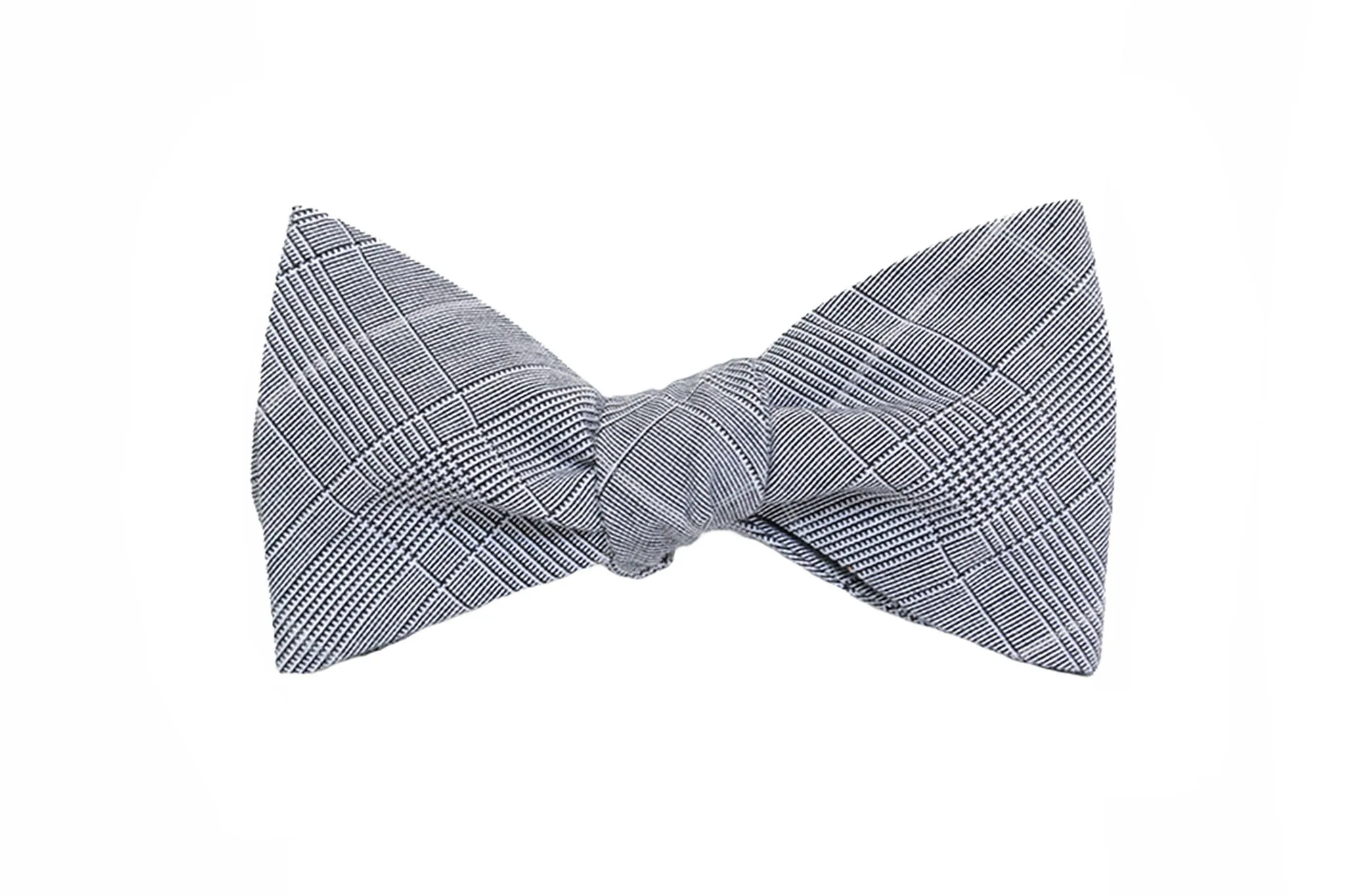 Glen Plaid Bow Tie