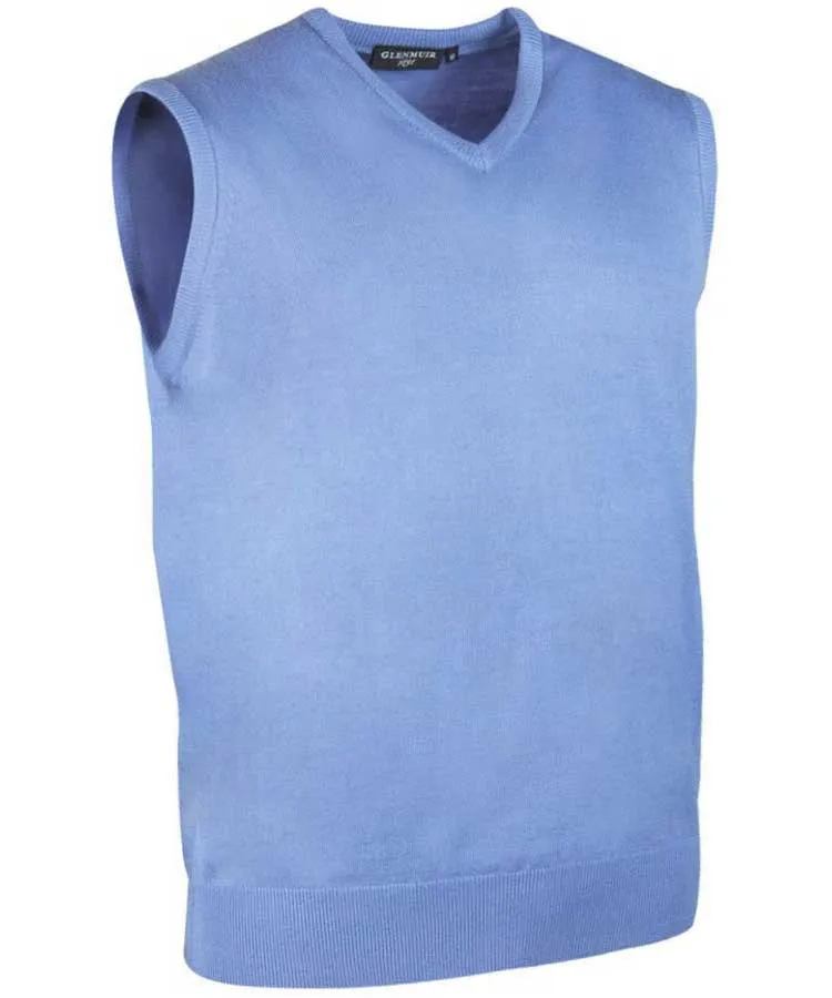 GLENMUIR Rankin Mens Slipover - Fine Merino Wool - 11 Colour Options
