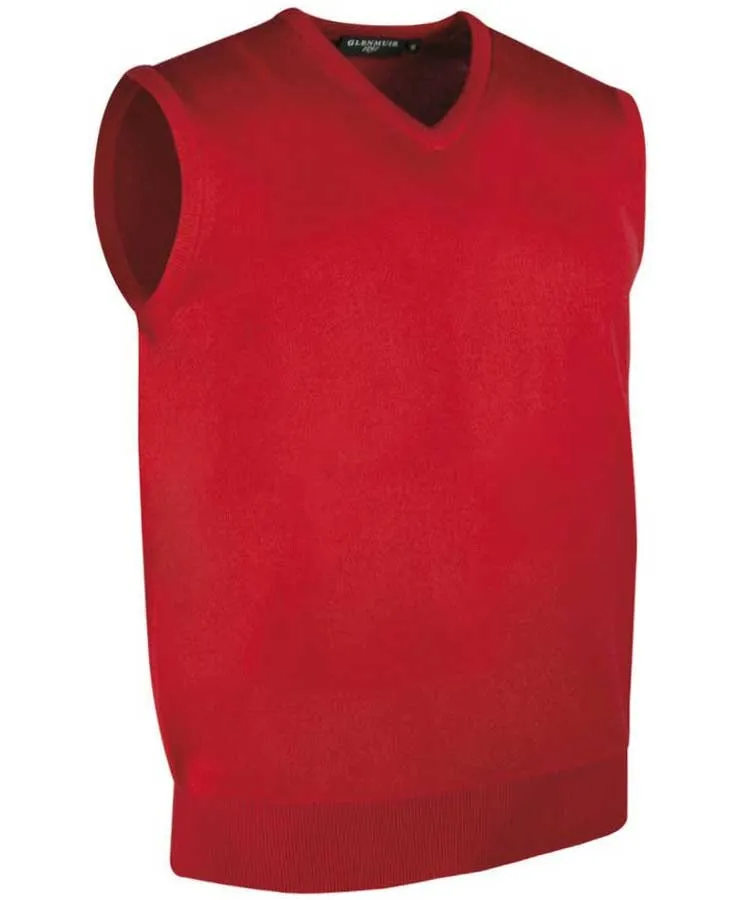 GLENMUIR Rankin Mens Slipover - Fine Merino Wool - 11 Colour Options