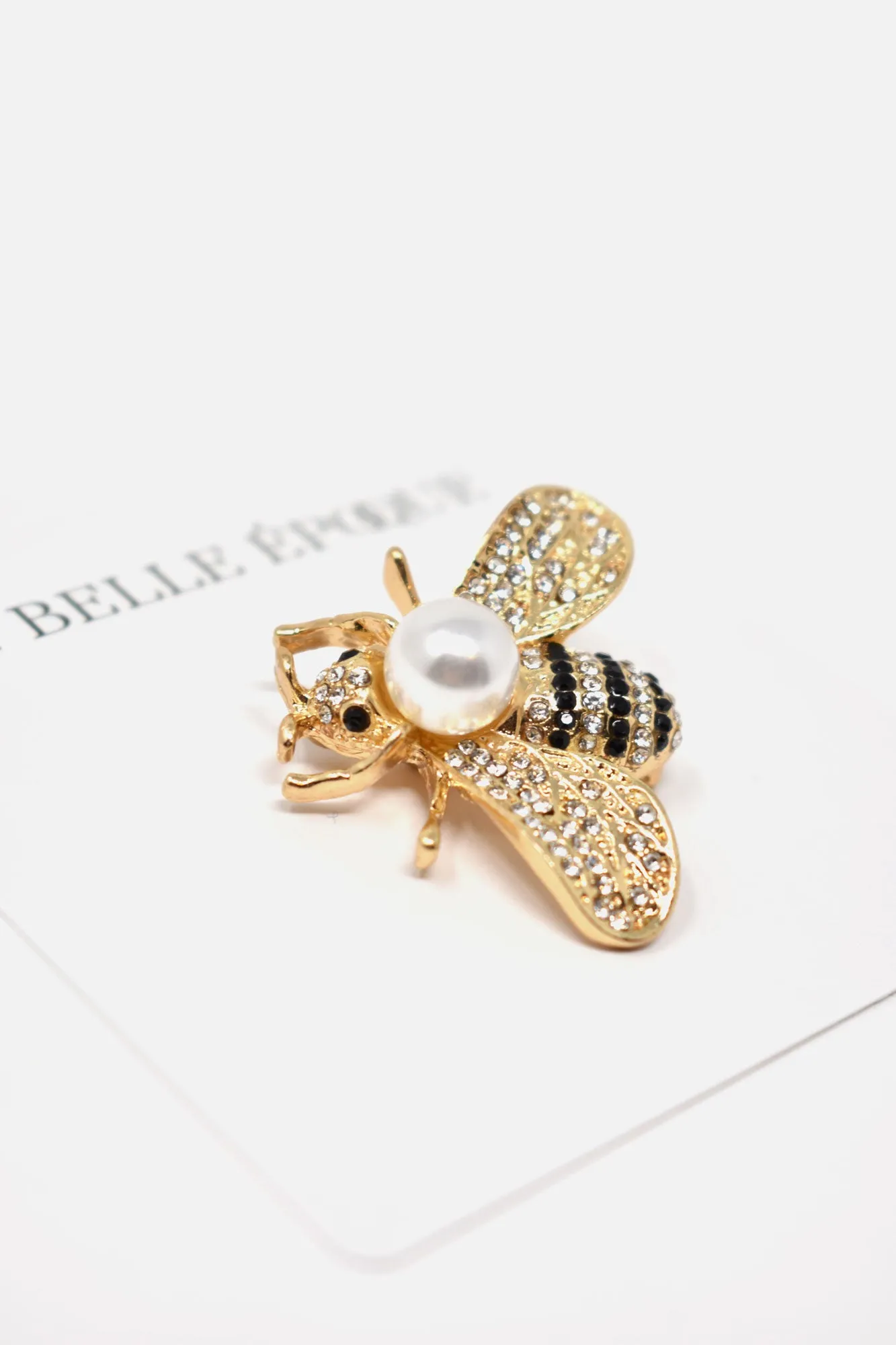 Gold-Plated Abeille Brooch