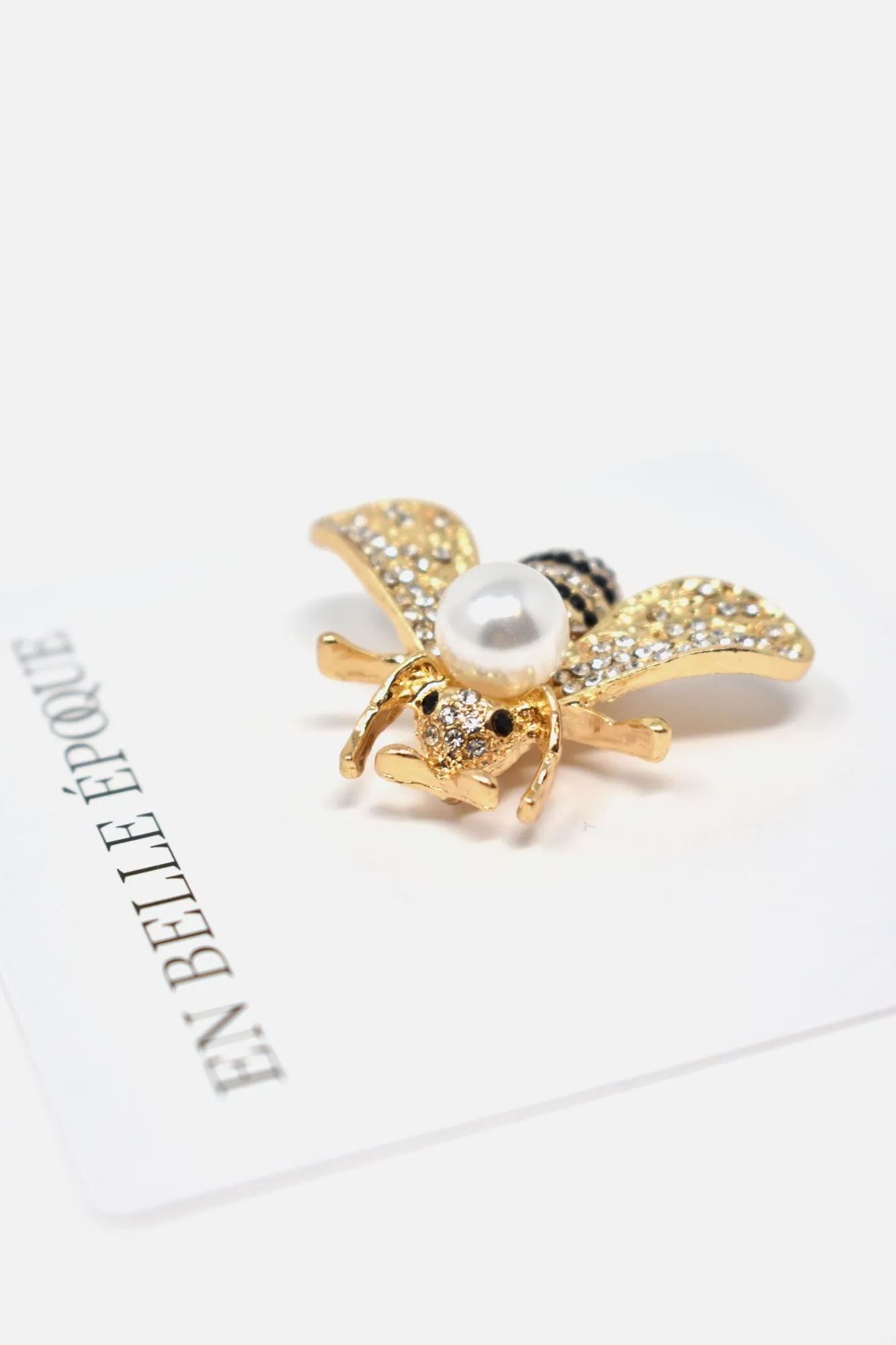 Gold-Plated Abeille Brooch