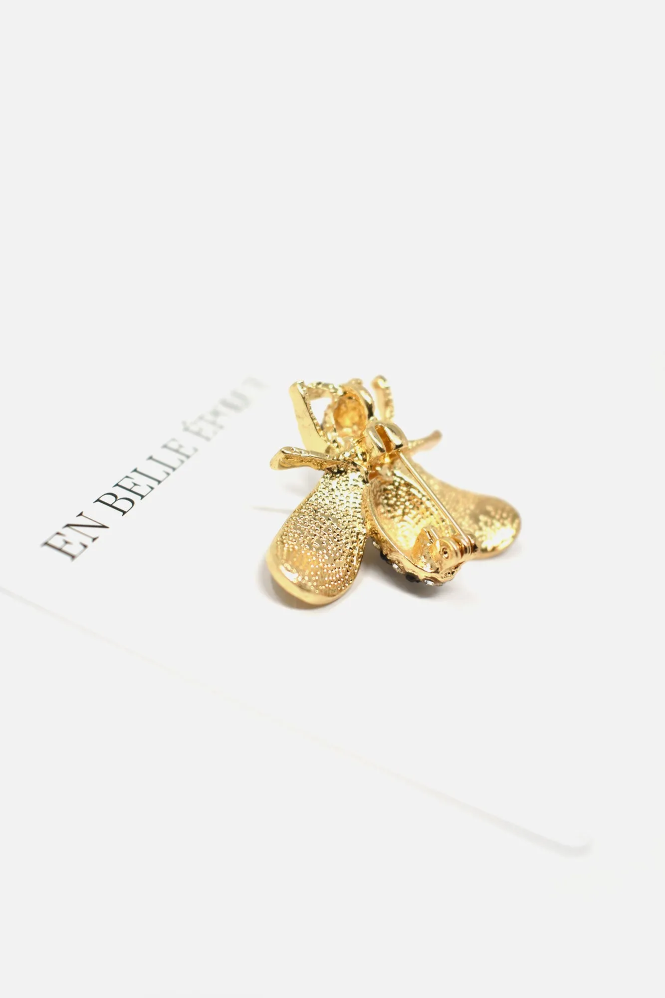 Gold-Plated Abeille Brooch