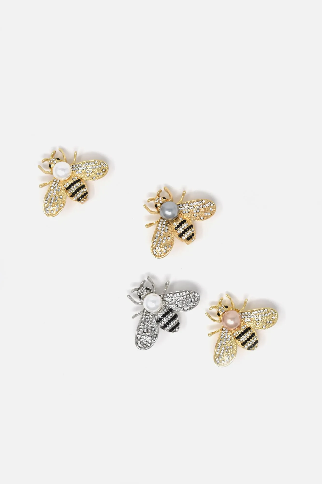 Gold-Plated Abeille Brooch