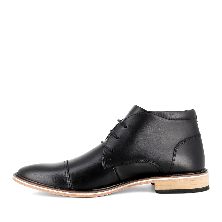 GONZALO - BLACK LEATHER