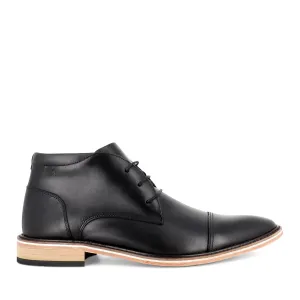 GONZALO - BLACK LEATHER