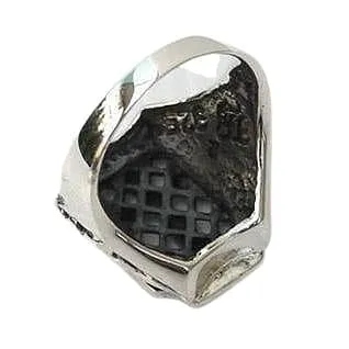 Gothic Cross Sterling Silver Men's Ring