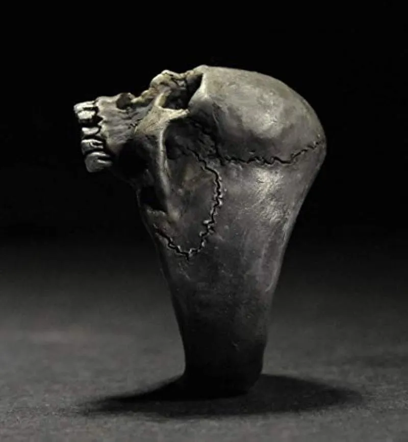 Gothic Punk Skull Ring