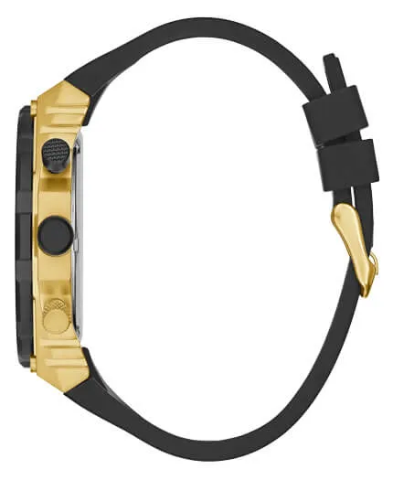 Guess Gents Exposure Gold & Black Watch