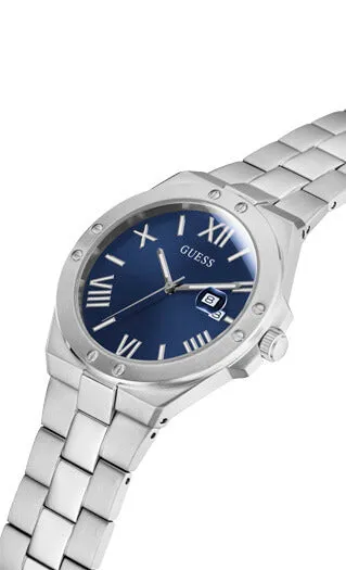 Guess Gents Perspective Silver Watch