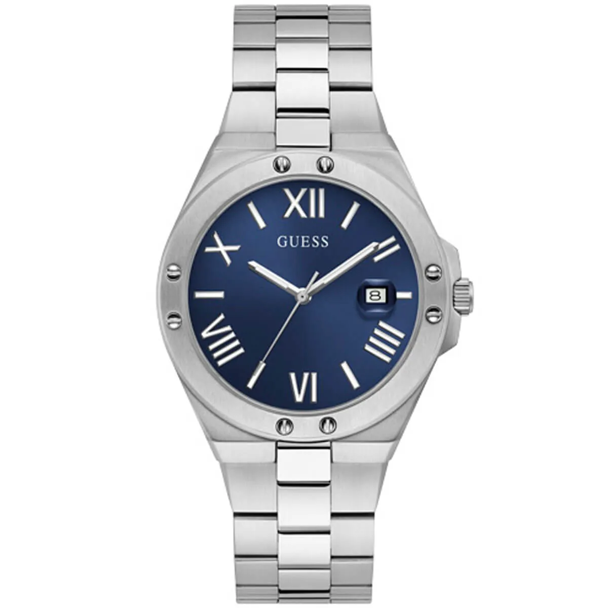 Guess Gents Perspective Silver Watch