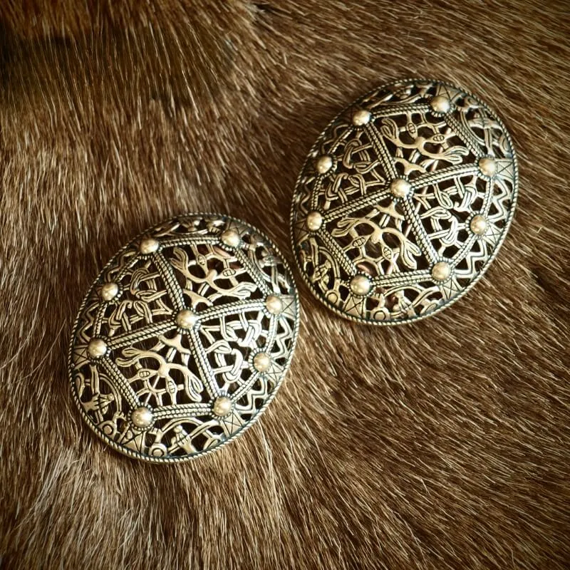 Handcrafted Viking Turtle Brooches From Birka
