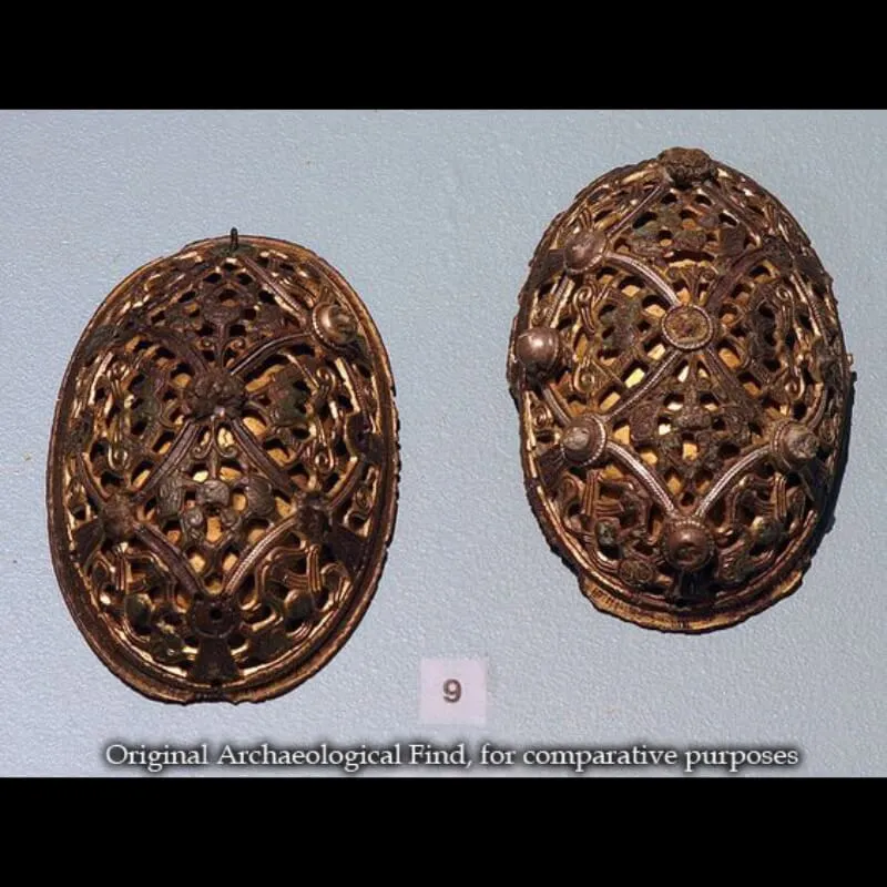 Handcrafted Viking Turtle Brooches From Birka