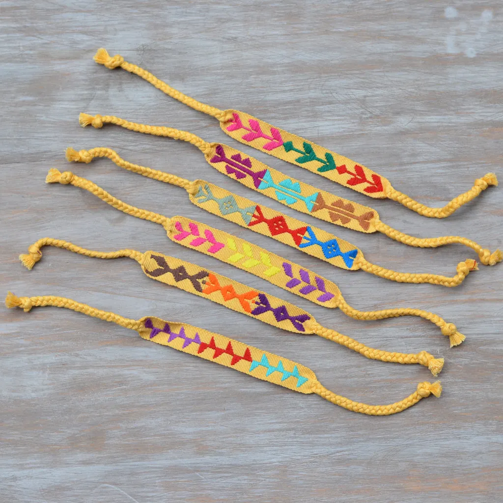 Handwoven Napkin Ties | Apricot