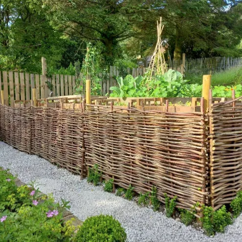 Hazel Hurdles - Garden Screening