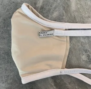 Hillel: Ivory Organic Cotton with White Stretch Ties