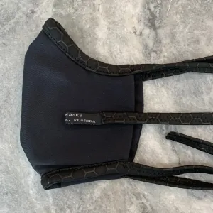 Hippodrome Theatre: Black Sateen Cotton with Stretch Ties