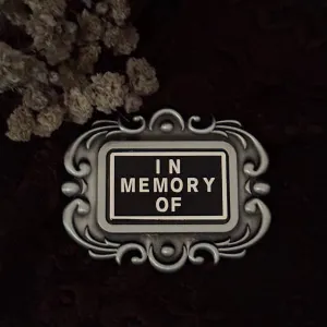 In Memory of Brooch